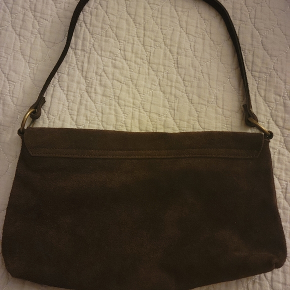 Suede Fringe Bag - Picture 2 of 4